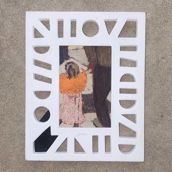 Art Print in Nate Berkus™ Carved Geo Photo Frame - Picture 9 of 13